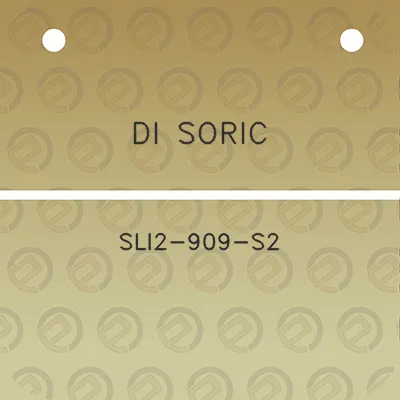 di-soric-sli2-909-s2