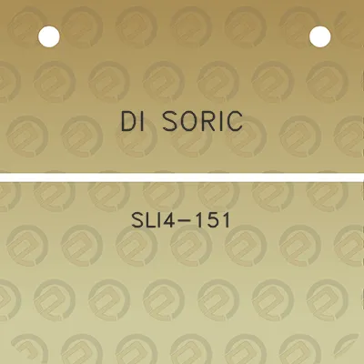 di-soric-sli4-151