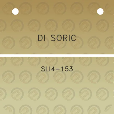 di-soric-sli4-153