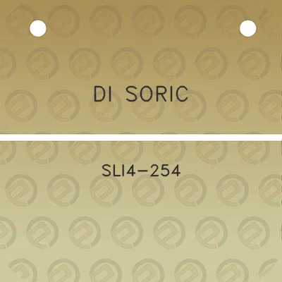 di-soric-sli4-254