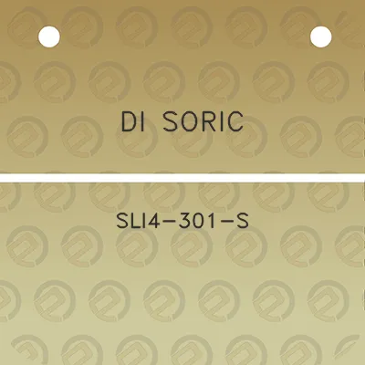 di-soric-sli4-301-s