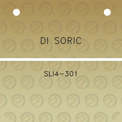 di-soric-sli4-301