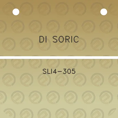 di-soric-sli4-305