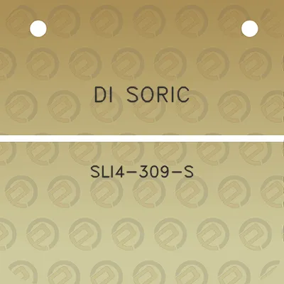 di-soric-sli4-309-s