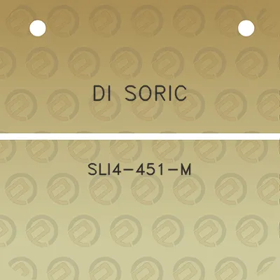 di-soric-sli4-451-m