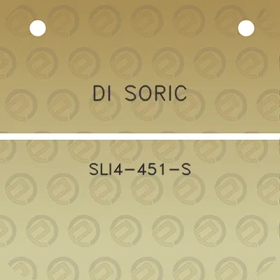 di-soric-sli4-451-s