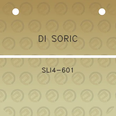 di-soric-sli4-601