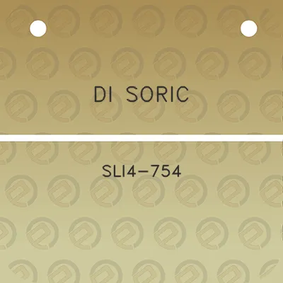 di-soric-sli4-754