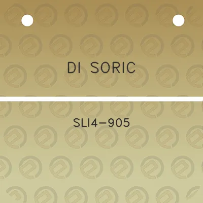 di-soric-sli4-905