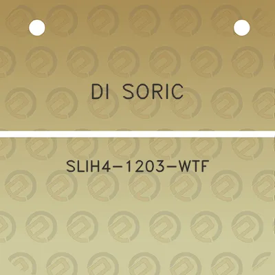 di-soric-slih4-1203-wtf