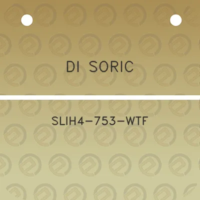 di-soric-slih4-753-wtf