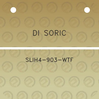 di-soric-slih4-903-wtf