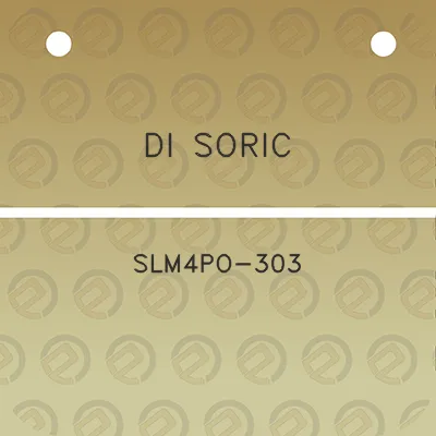 di-soric-slm4po-303