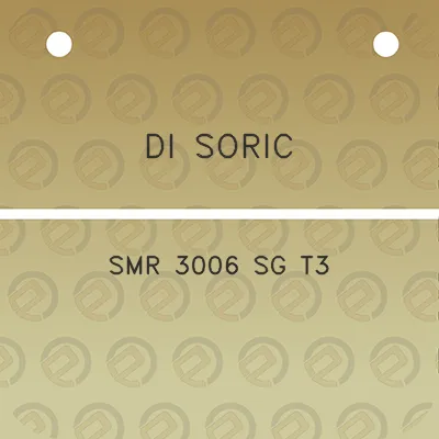 di-soric-smr-3006-sg-t3