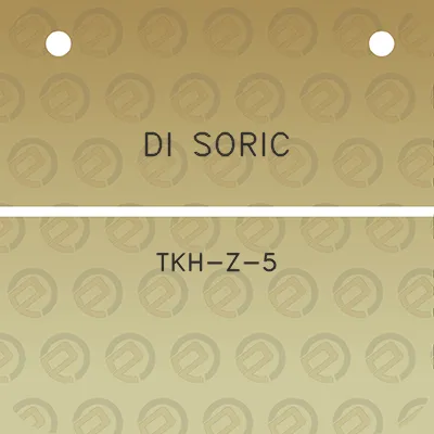 di-soric-tkh-z-5