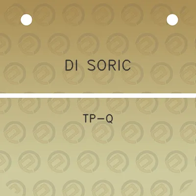 di-soric-tp-q