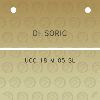 di-soric-ucc-18-m-05-sl