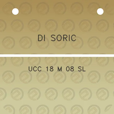 di-soric-ucc-18-m-08-sl