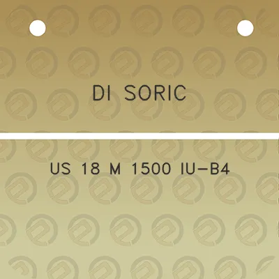 di-soric-us-18-m-1500-iu-b4