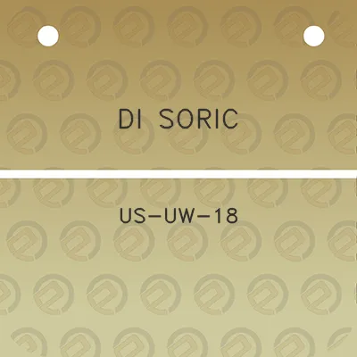 di-soric-us-uw-18