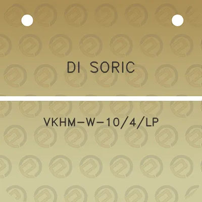 di-soric-vkhm-w-104lp