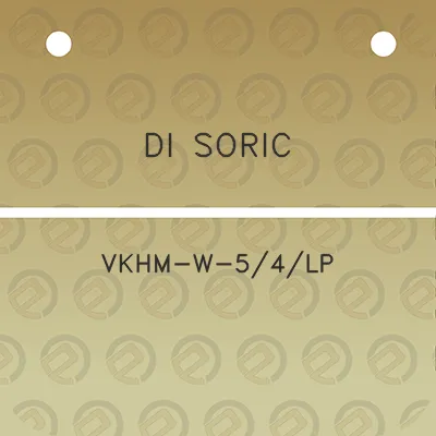 di-soric-vkhm-w-54lp