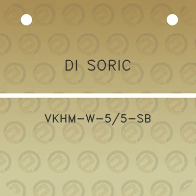 di-soric-vkhm-w-55-sb