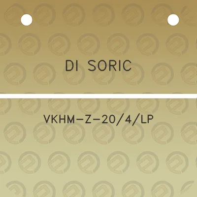 di-soric-vkhm-z-204lp