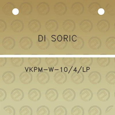 di-soric-vkpm-w-104lp