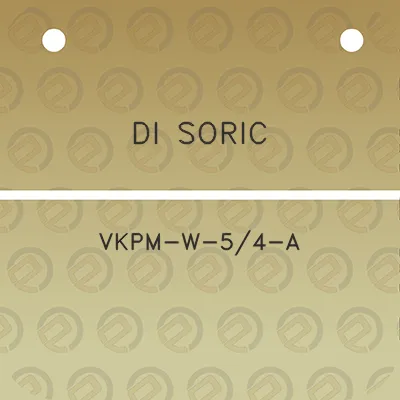 di-soric-vkpm-w-54-a