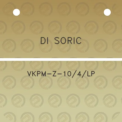 di-soric-vkpm-z-104lp