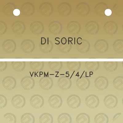 di-soric-vkpm-z-54lp