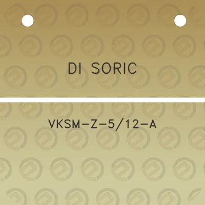 di-soric-vksm-z-512-a