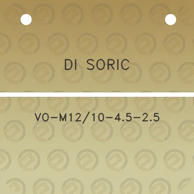 di-soric-vo-m1210-45-25