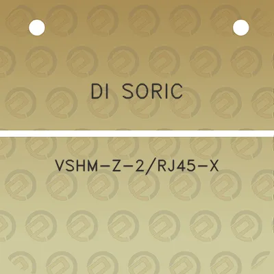 di-soric-vshm-z-2rj45-x