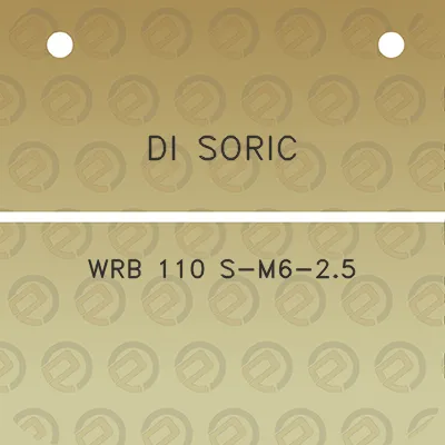 di-soric-wrb-110-s-m6-25