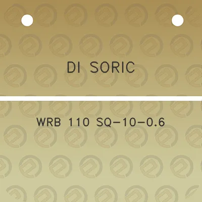 di-soric-wrb-110-sq-10-06