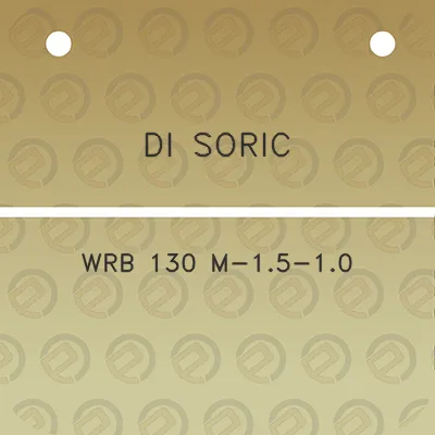 di-soric-wrb-130-m-15-10