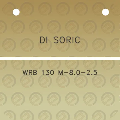 di-soric-wrb-130-m-80-25