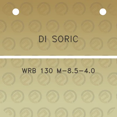 di-soric-wrb-130-m-85-40