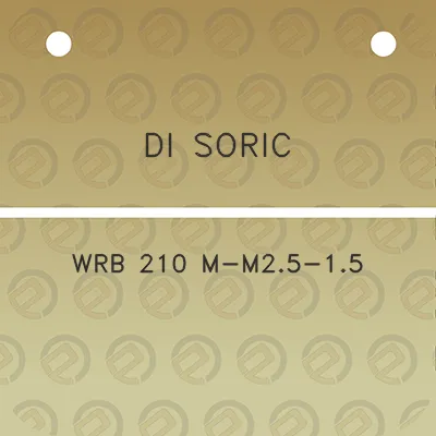 di-soric-wrb-210-m-m25-15