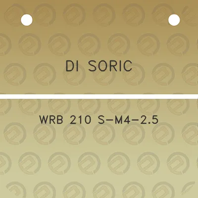 di-soric-wrb-210-s-m4-25