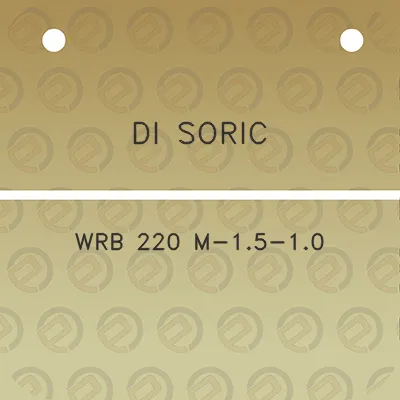 di-soric-wrb-220-m-15-10