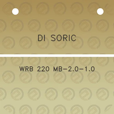 di-soric-wrb-220-mb-20-10