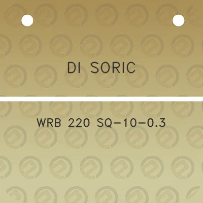 di-soric-wrb-220-sq-10-03