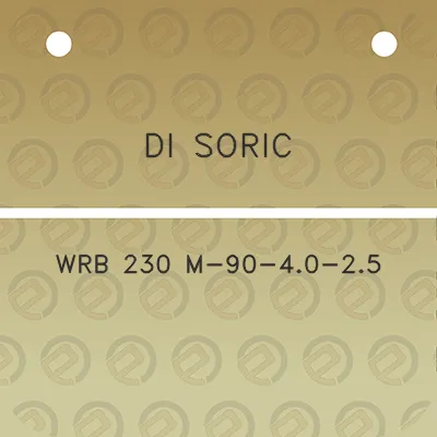 di-soric-wrb-230-m-90-40-25