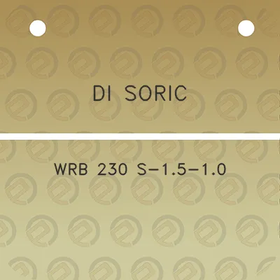 di-soric-wrb-230-s-15-10