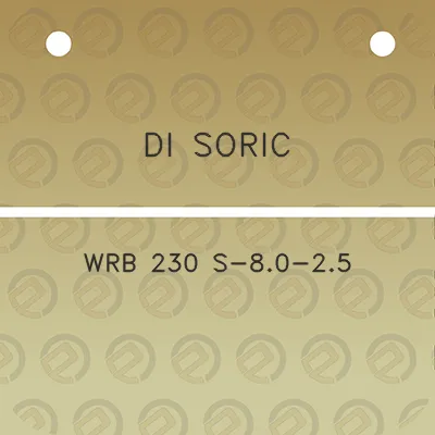 di-soric-wrb-230-s-80-25