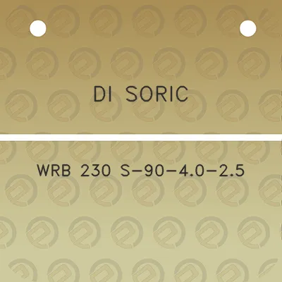 di-soric-wrb-230-s-90-40-25