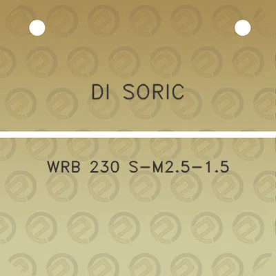 di-soric-wrb-230-s-m25-15